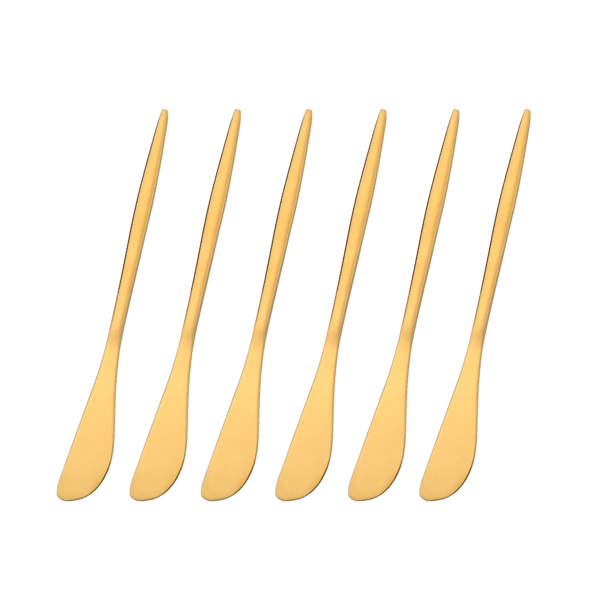 6Pcs Multifunctional Cheese Butter Knife Cheese Tools Knife Stainless Steel Household Breakfast Bread Jam Knife Kitchen Gadgets - Tegulane Global