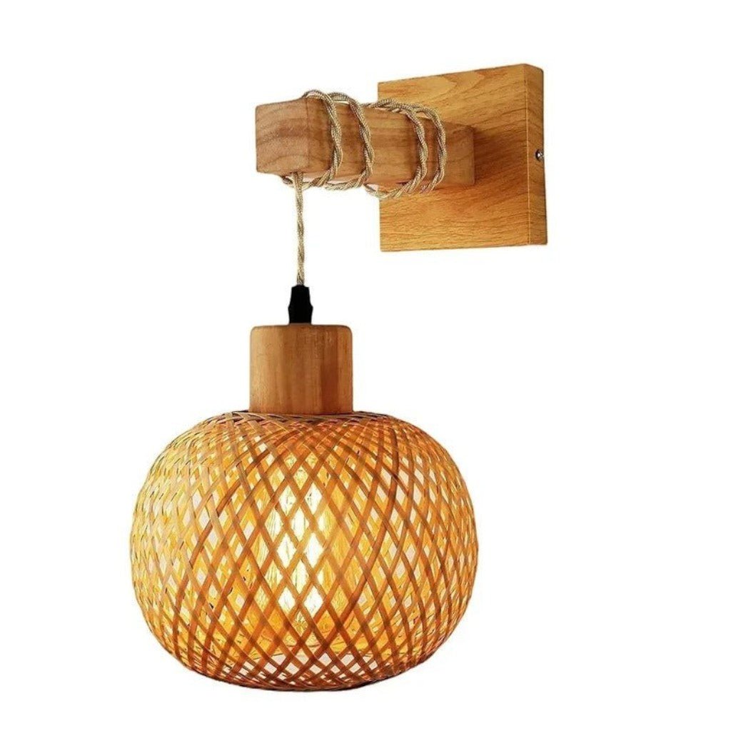 Bakit Rattan Wall Lamp - Tegulane Global