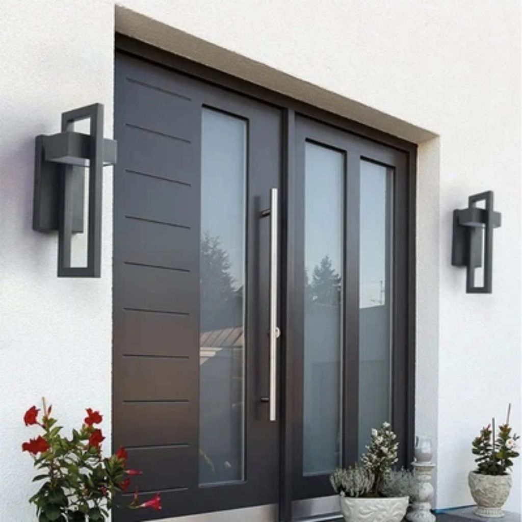 Black Up Down Outdoor Wall Light - Tegulane Global