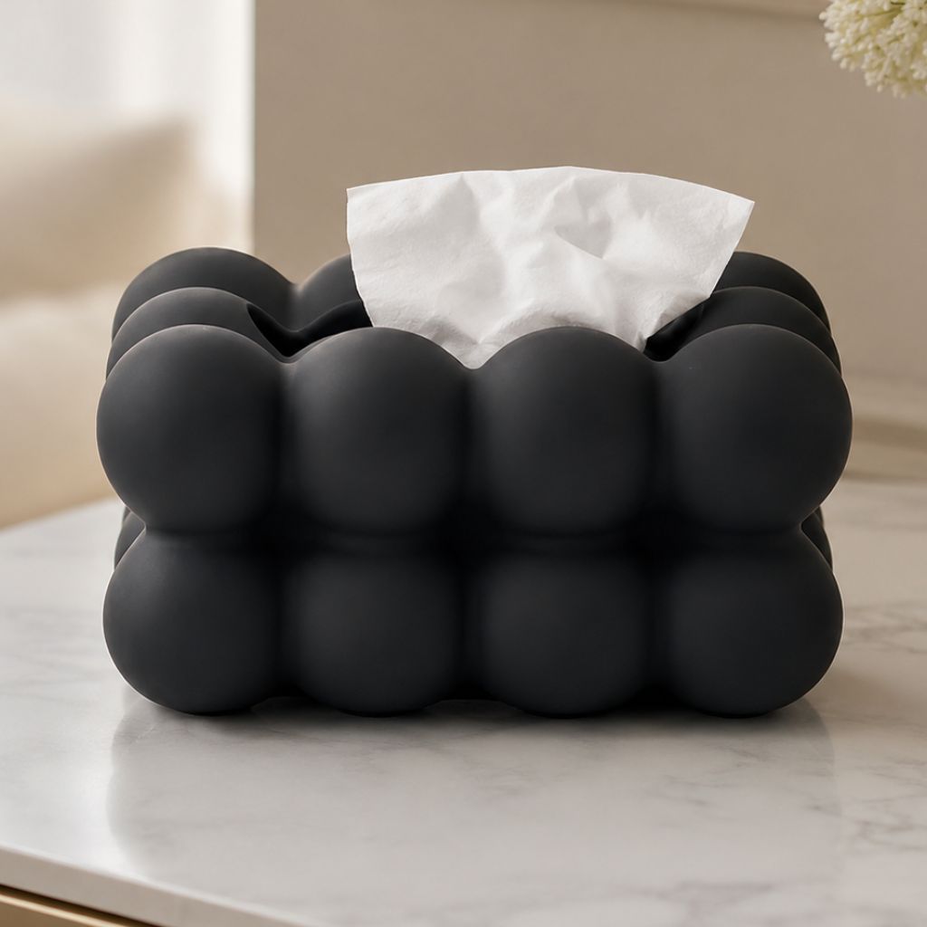 Bubble Ceramic Tissue Box - Tegulane Global