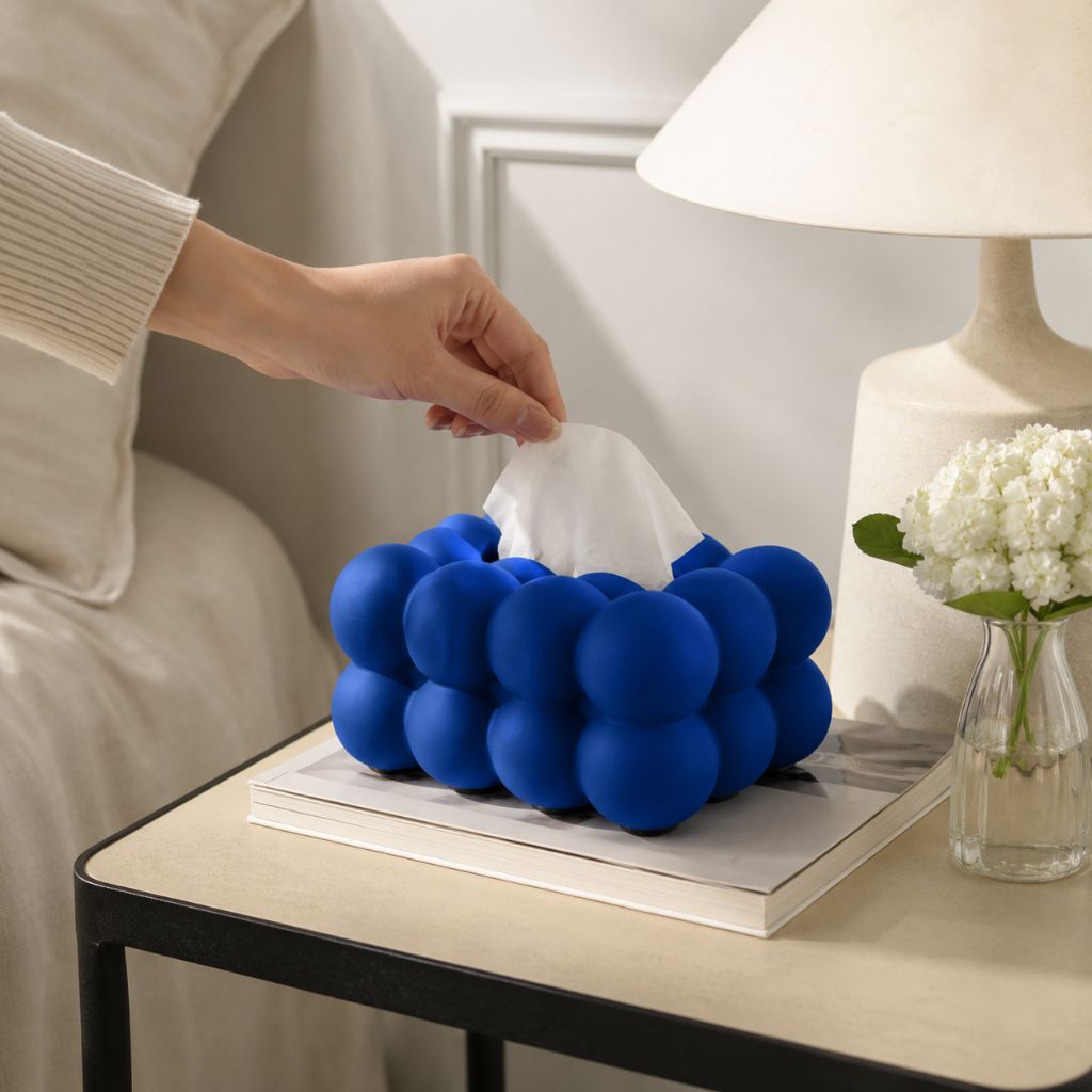 Bubble Ceramic Tissue Box - Tegulane Global