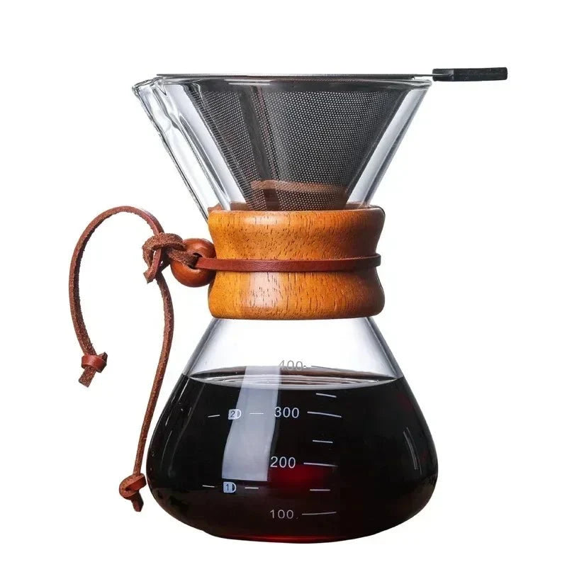 Chemex Coffee Pot with Hario V60 Dripper Set - Tegulane Global