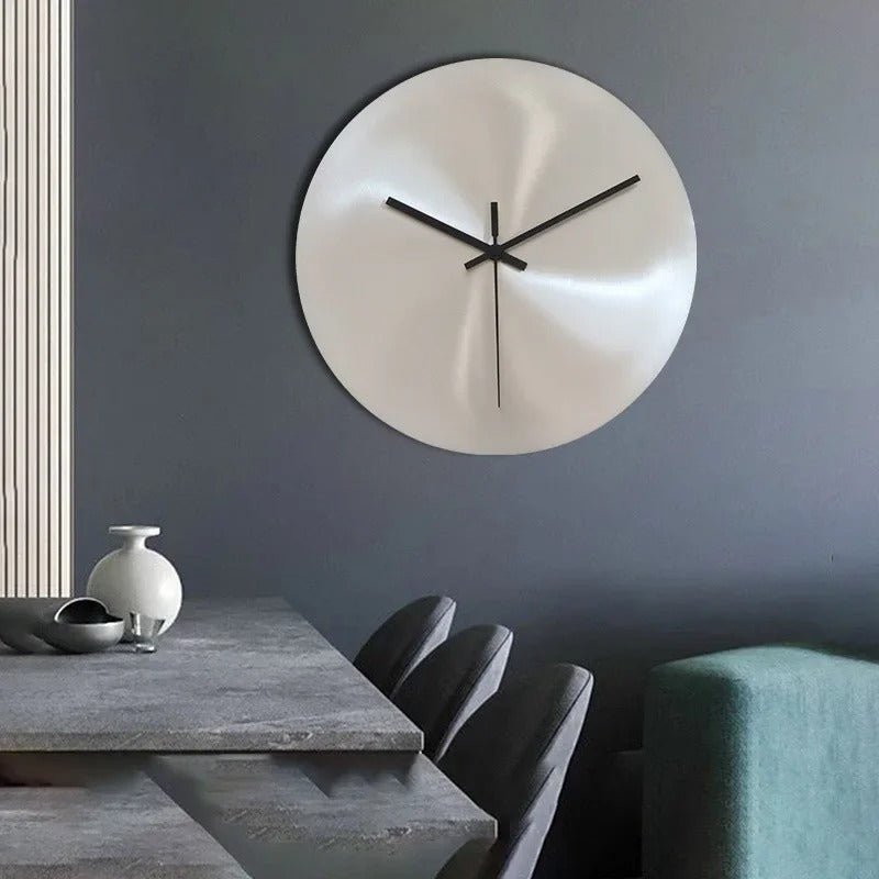 ChronoSteel - Minimalist Stainless Steel Wall Clock - Tegulane Global