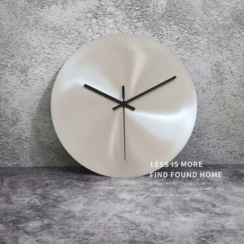 ChronoSteel - Minimalist Stainless Steel Wall Clock - Tegulane Global