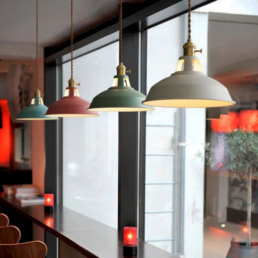 Classic Industrial Metal Pendant Light - Tegulane Global