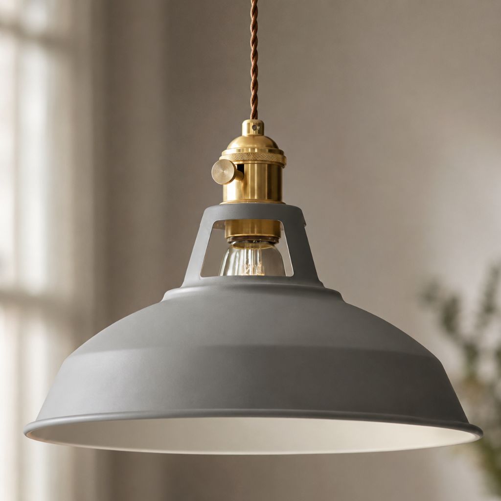Classic Industrial Metal Pendant Light - Tegulane Global