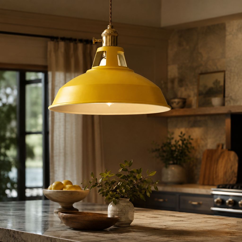 Classic Industrial Metal Pendant Light - Tegulane Global