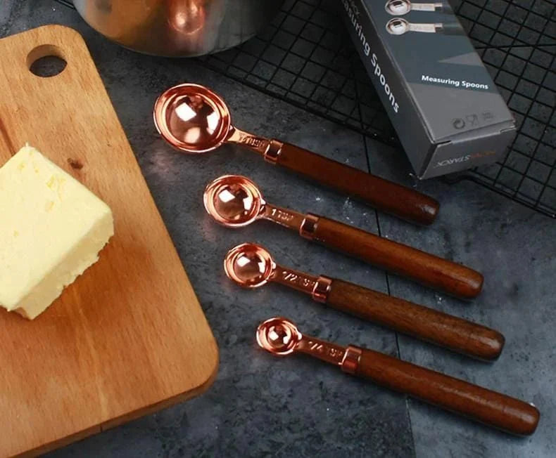 Copper Measuring Set – Luxury Copper-Plated Kitchen Essentials - Tegulane Global