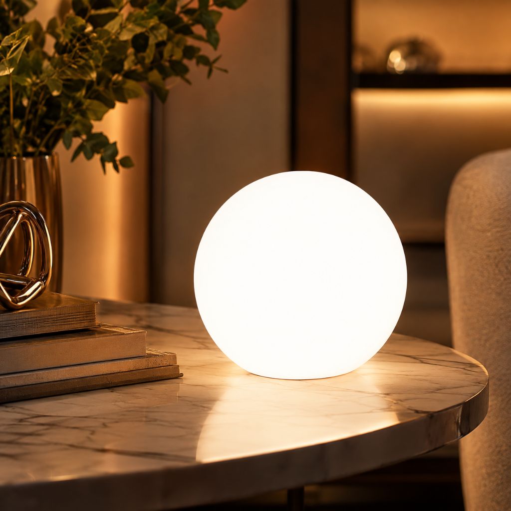 Cordless LED Moon Table Lamp - Tegulane Global