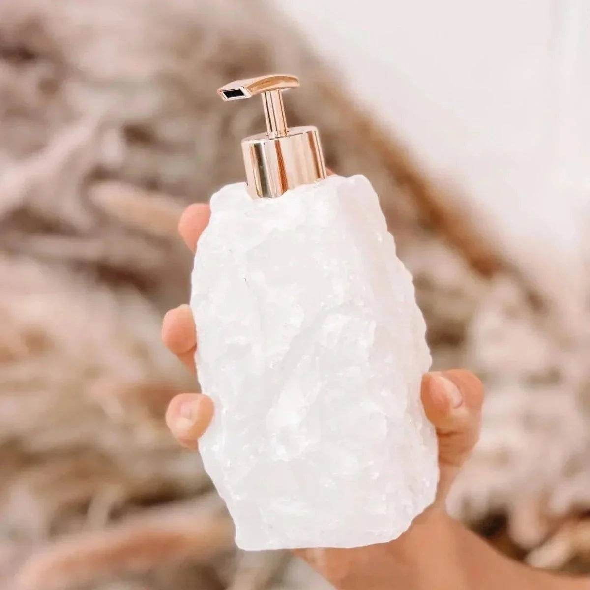Deluxe Crystal Soap Dispenser – Elegant & Functional Bath Accessory - Tegulane Global