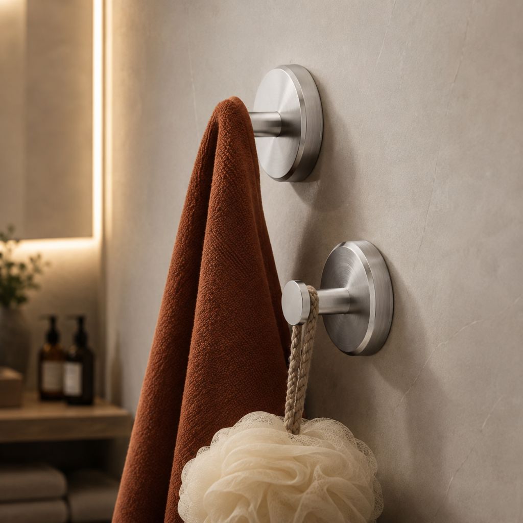Elevated Suction Wall Hooks | 4-Pack - No-Drill - Tegulane Global