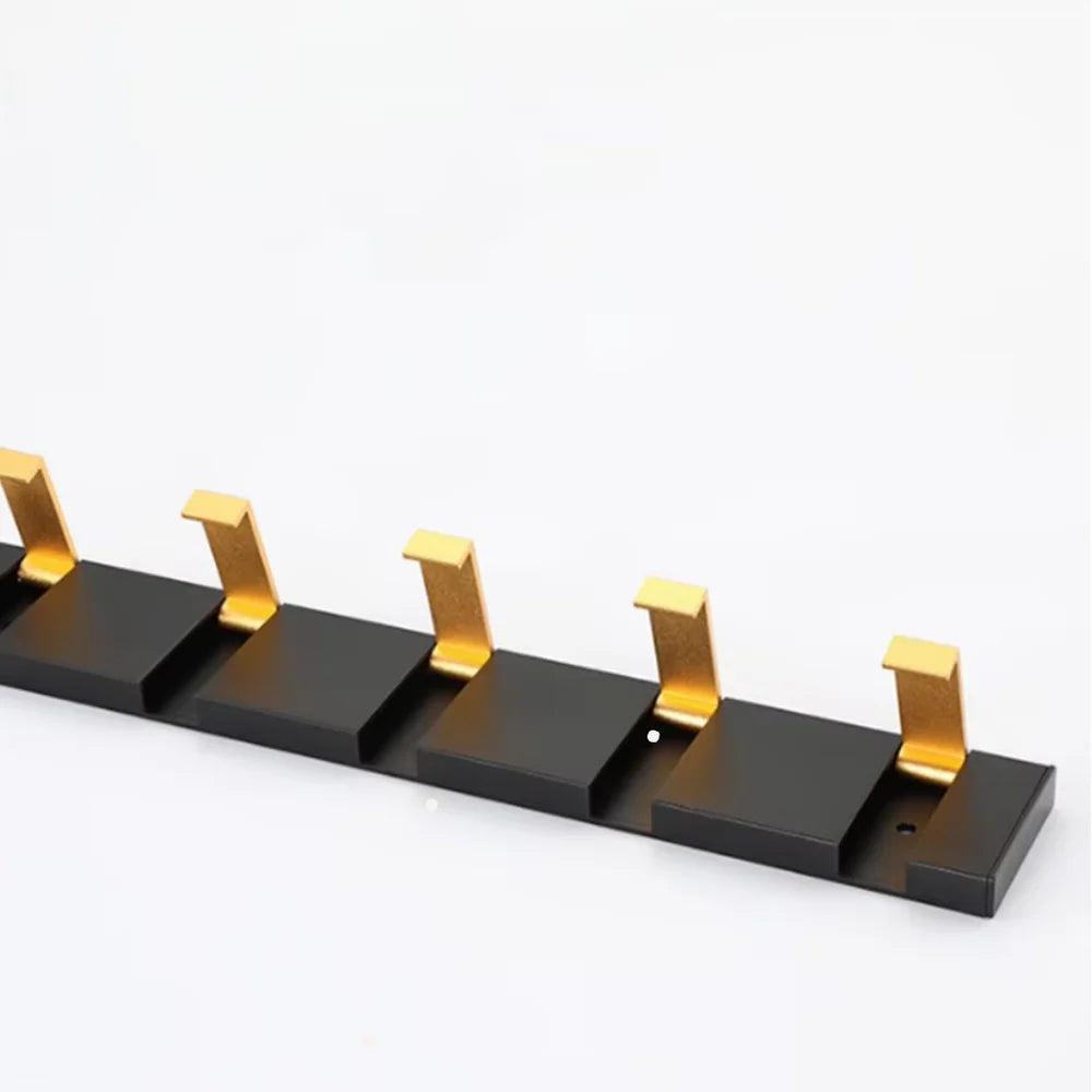Foldable Wall Hook | Minimalist Stainless Steel – 2 to 6 Hooks - Tegulane Global