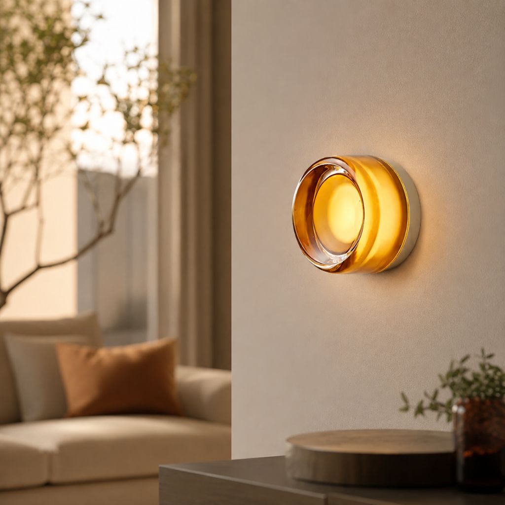 Frosted Glass Wall Sconce - Tegulane Global