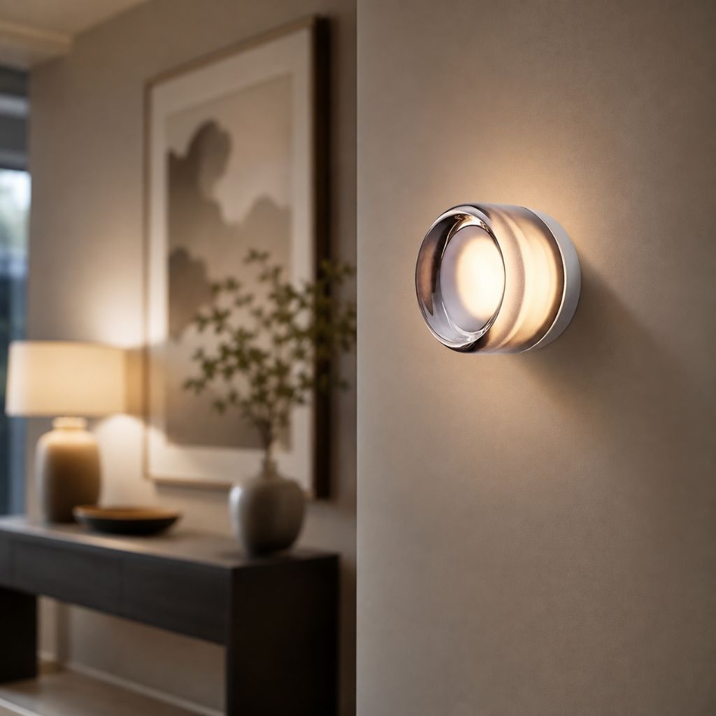 Frosted Glass Wall Sconce - Tegulane Global