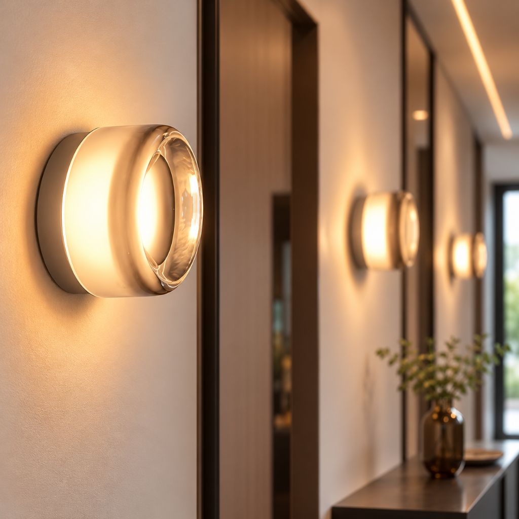 Frosted Glass Wall Sconce - Tegulane Global