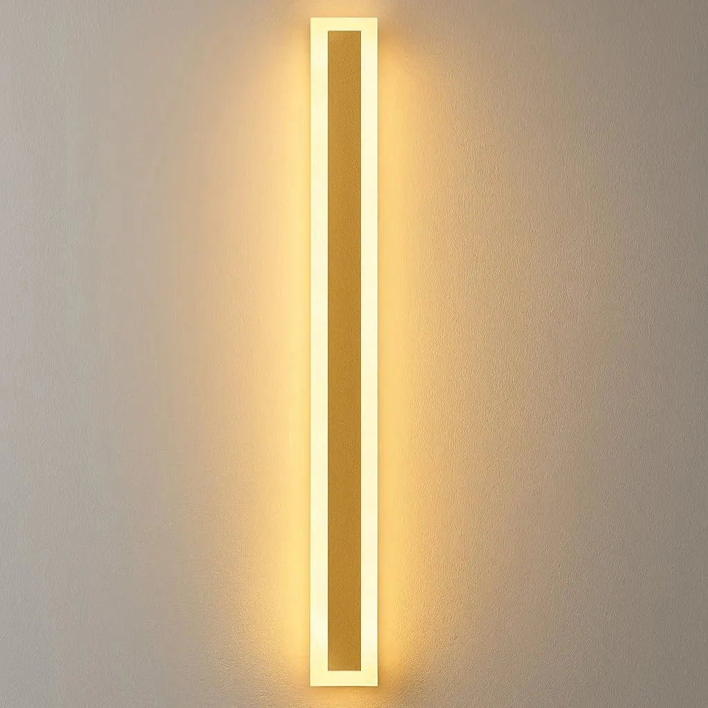 Golden Waterproof LED External Wall Lights - Tegulane Global
