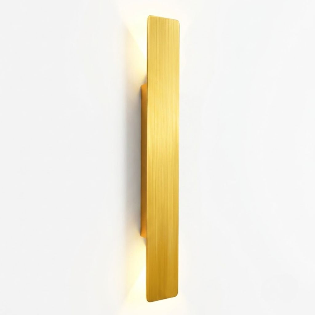 Golden Weatherproof LED Wall Lights - Outdoor Style and Durability - Tegulane Global