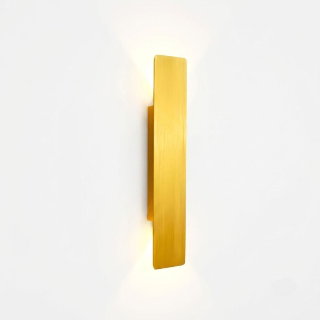 Golden Weatherproof LED Wall Lights - Outdoor Style and Durability - Tegulane Global