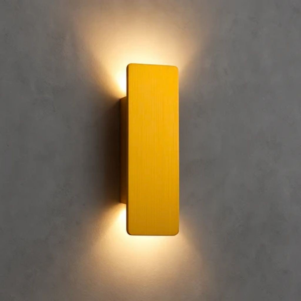 Golden Weatherproof LED Wall Lights - Outdoor Style and Durability - Tegulane Global
