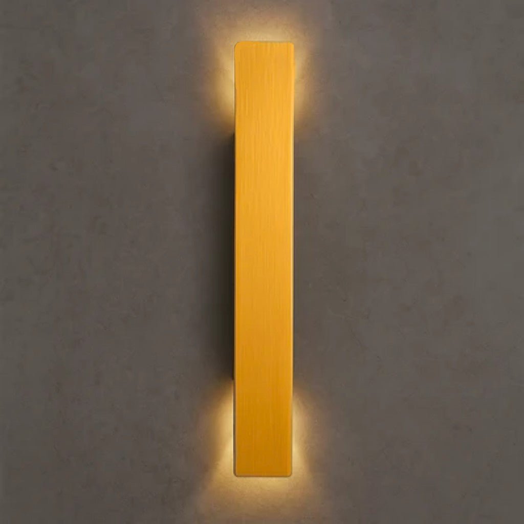 Golden Weatherproof LED Wall Lights - Outdoor Style and Durability - Tegulane Global