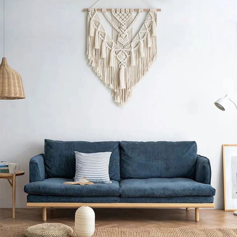 Hand-Woven Boho Macramé Wall Hanging - Tegulane Global