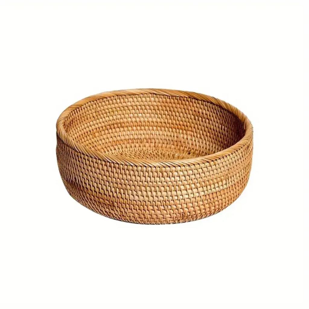 Handwoven Wicker Storage Basket for Home Use - Tegulane Global