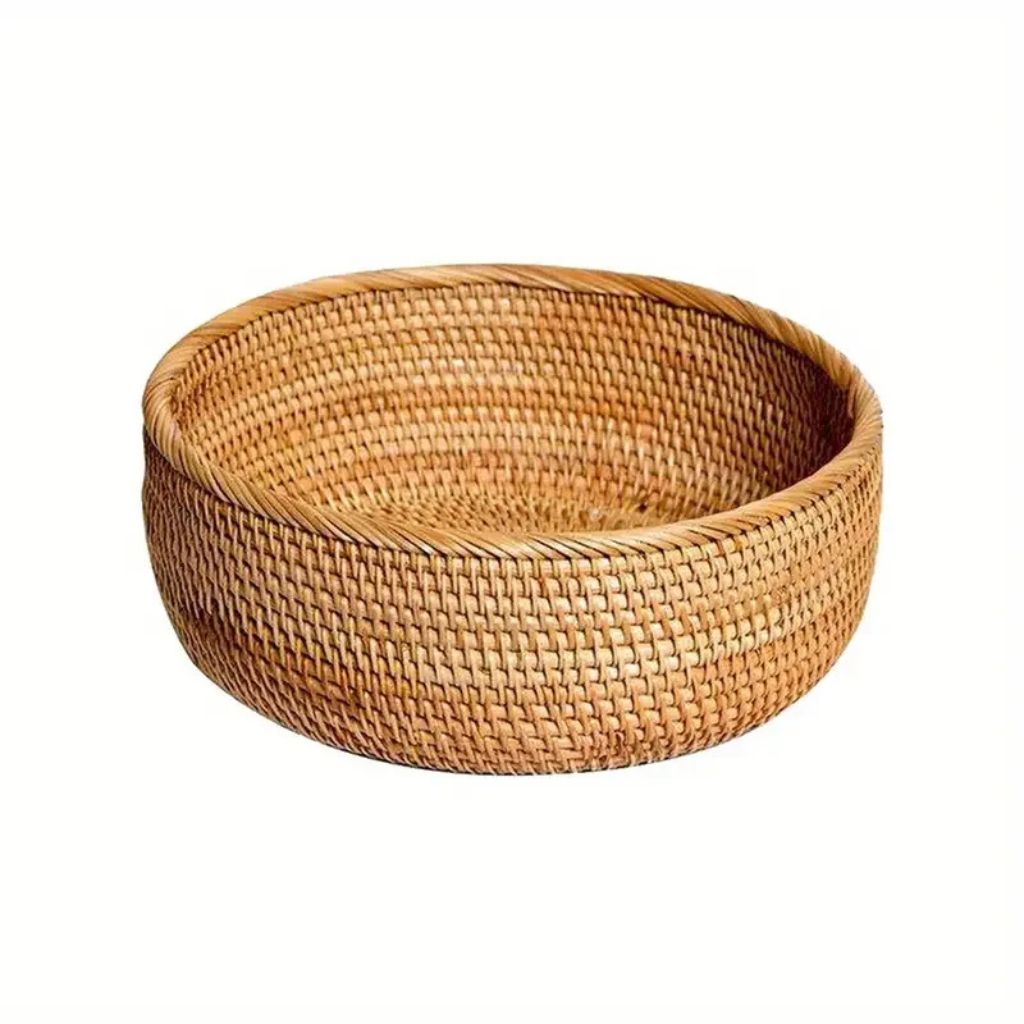 Handwoven Wicker Storage Basket for Home Use - Tegulane Global