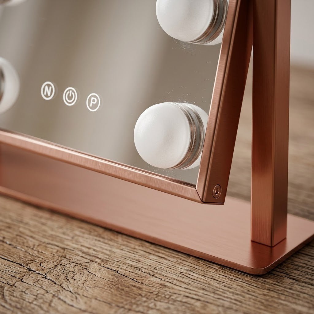 Hollywood Vanity Mirror with LED Bulbs 360° Rotation - Tegulane Global