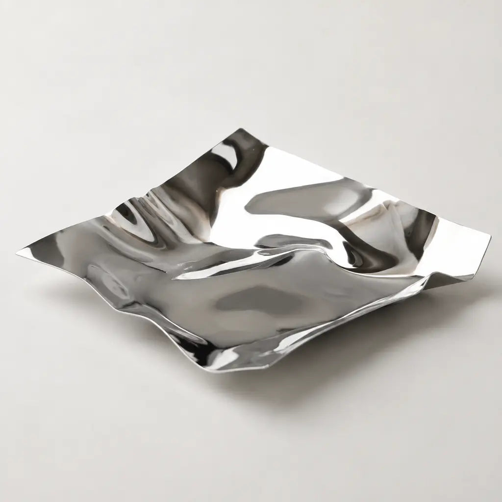 Irregular Stainless Steel Storage Tray - Tegulane Global