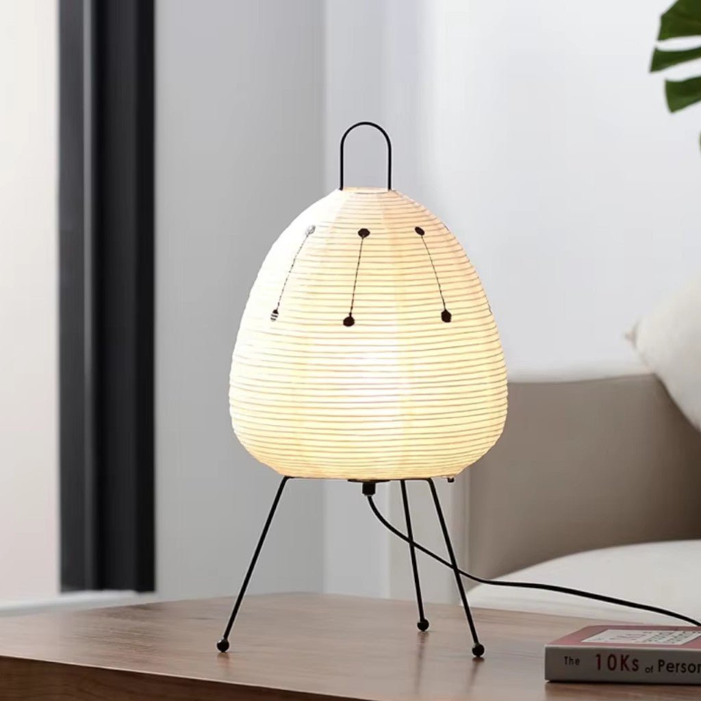 Japanese Paper Lantern Floor Lamp | Stand Light for Home - Tegulane Global