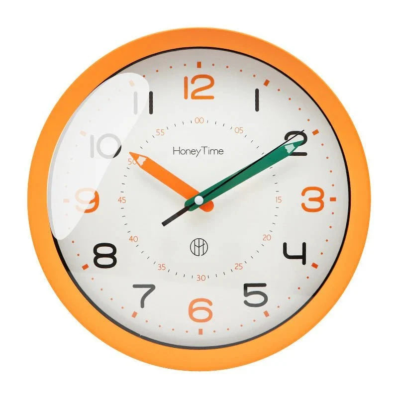 LearnTime - Silent Educational Wall Clock for Kids’ Rooms - Tegulane Global