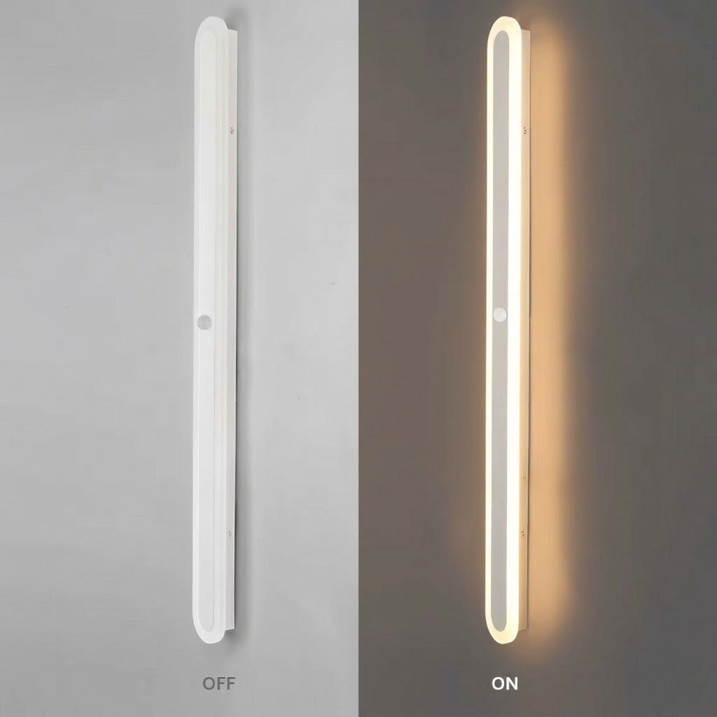 LED Linear Outdoor Wall Light Motion Sensor IP65 Waterproof - Tegulane Global