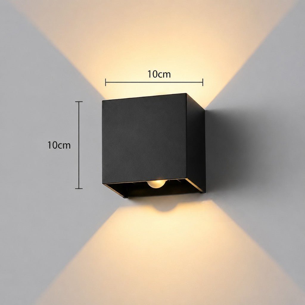 LED Outdoor Wall Light Motion Sensor IP65 Up Down Sconce - Tegulane Global