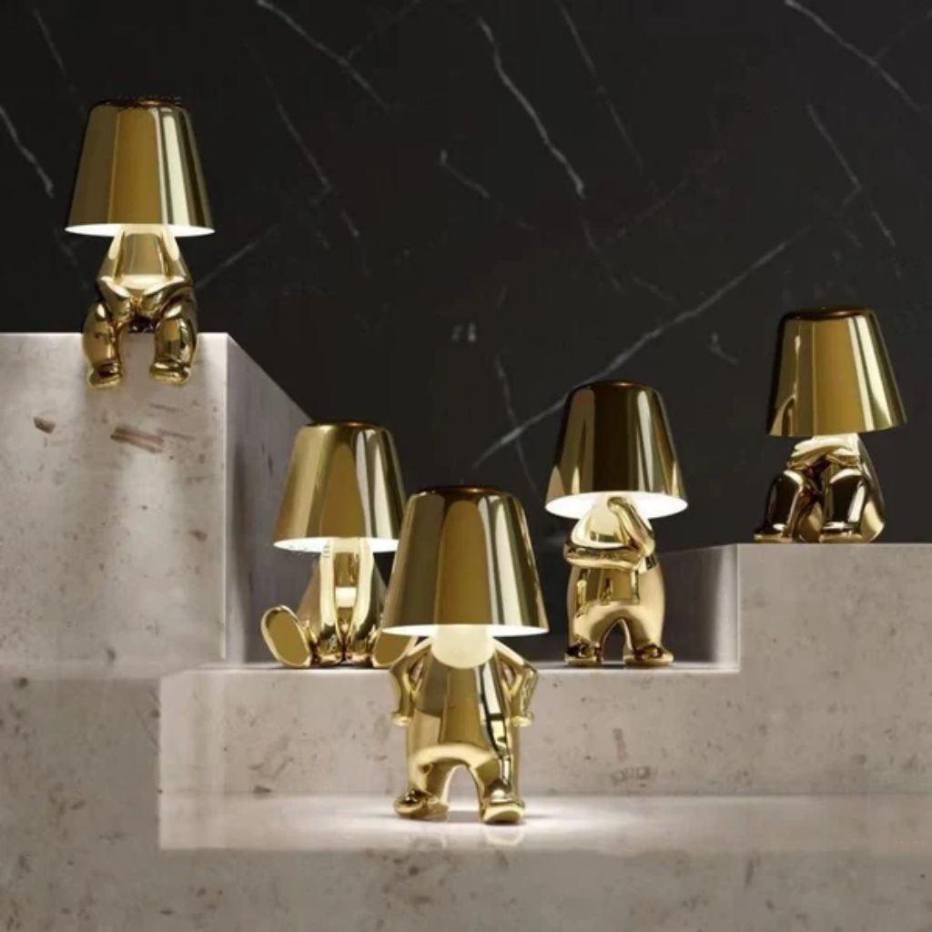 Little Man Lamp | Humanoid Design with Touch Control - Tegulane Global