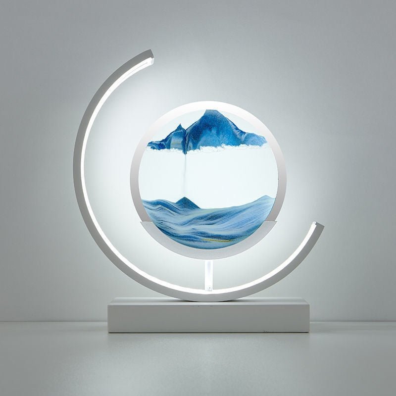 lluminated Sandscapes Art for Tranquil Home Decor - Tegulane Global