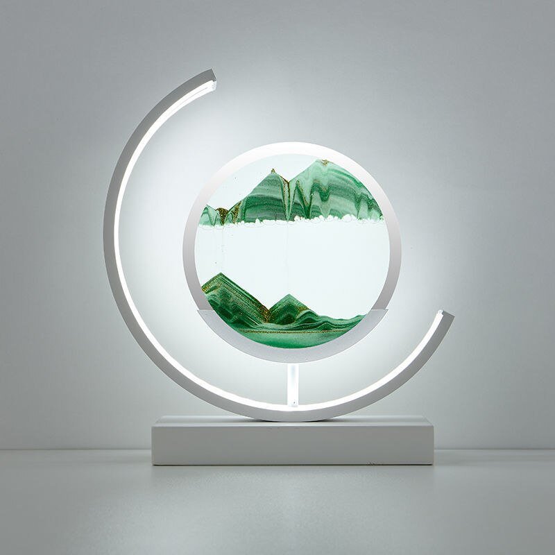 lluminated Sandscapes Art for Tranquil Home Decor - Tegulane Global