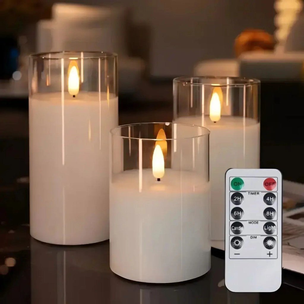LumiCandle Remote-Controlled Flameless Candle - Tegulane Global