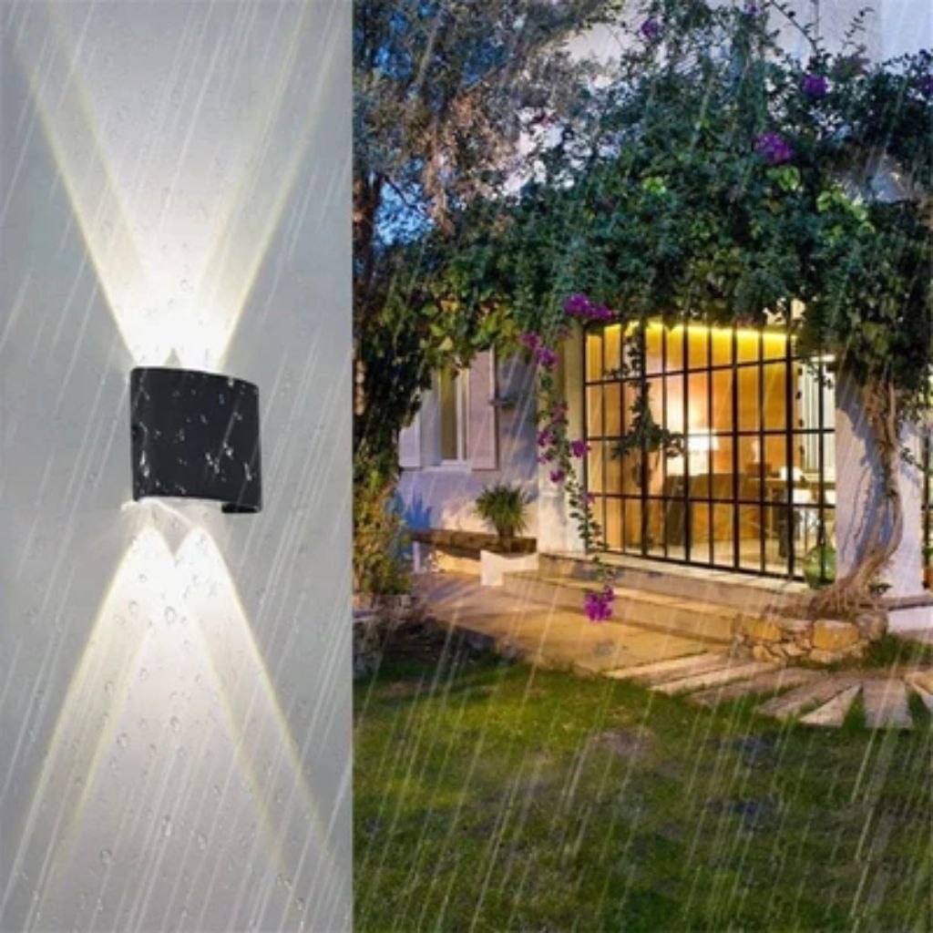 LumiGuard Outdoor & Indoor LED Wall Lamp - Modern Waterproof Light - Tegulane Global