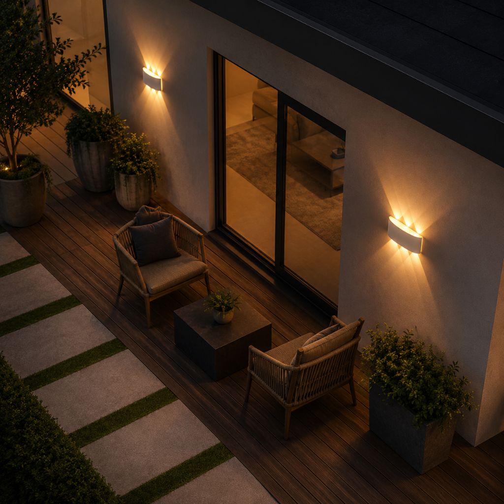 LumiGuard Outdoor & Indoor LED Wall Lamp - Modern Waterproof Light - Tegulane Global