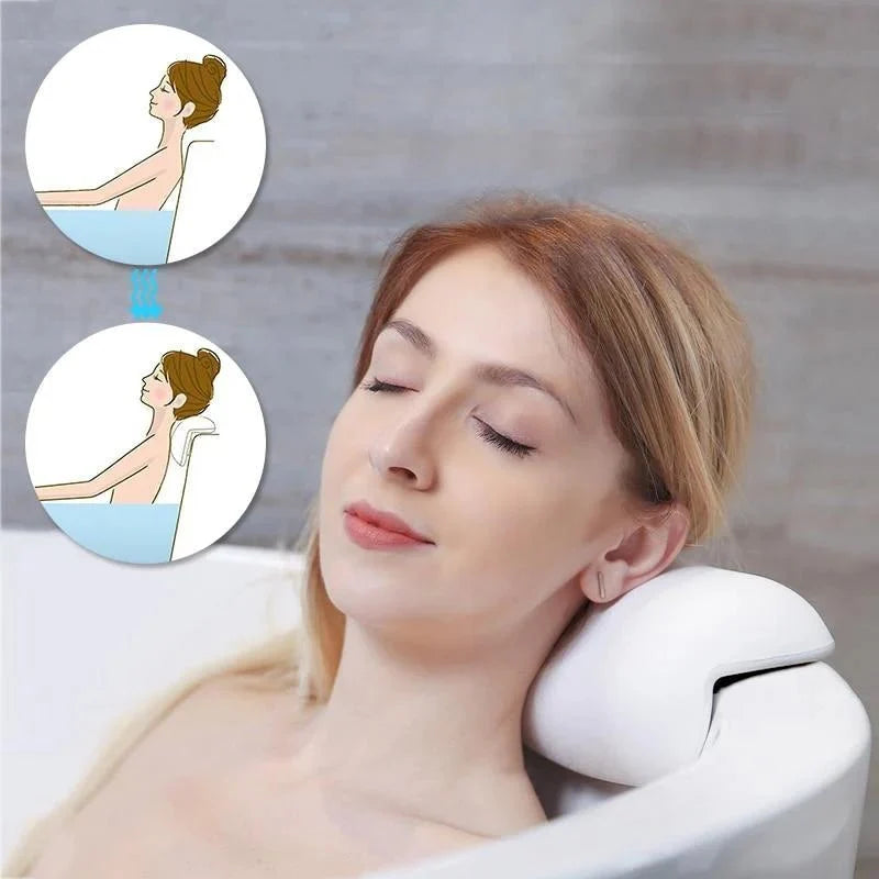 Luxury Bath Pillow – Supportive & Waterproof Relaxation - Tegulane Global