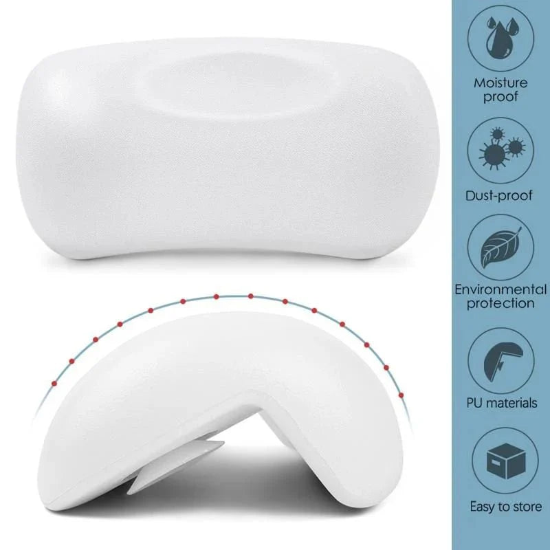 Luxury Bath Pillow – Supportive & Waterproof Relaxation - Tegulane Global