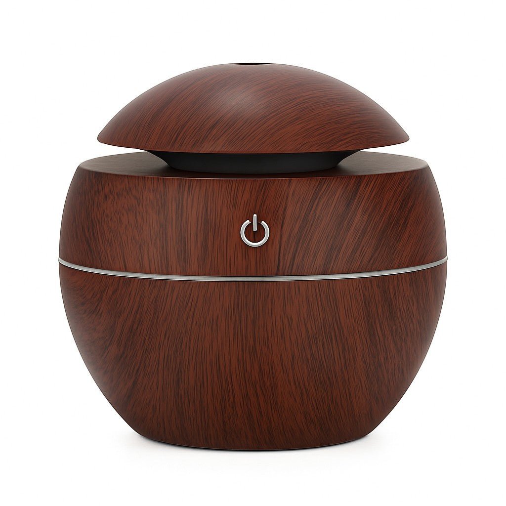 Mini LED Ultrasonic Humidifier with Aromatherapy - Tegulane Global