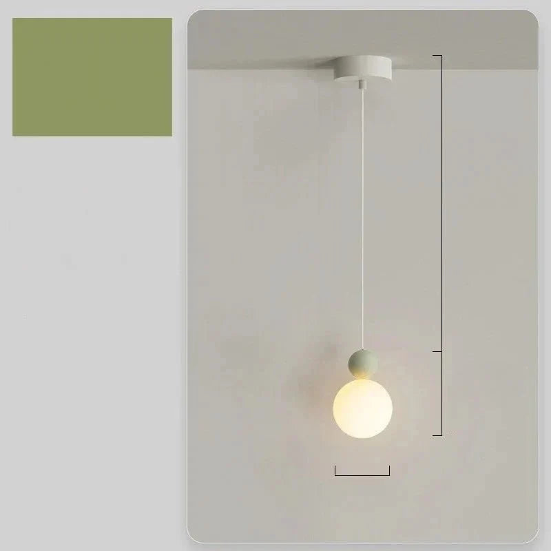 Minimalist Nordic Globe Pendant Light - Tegulane Global