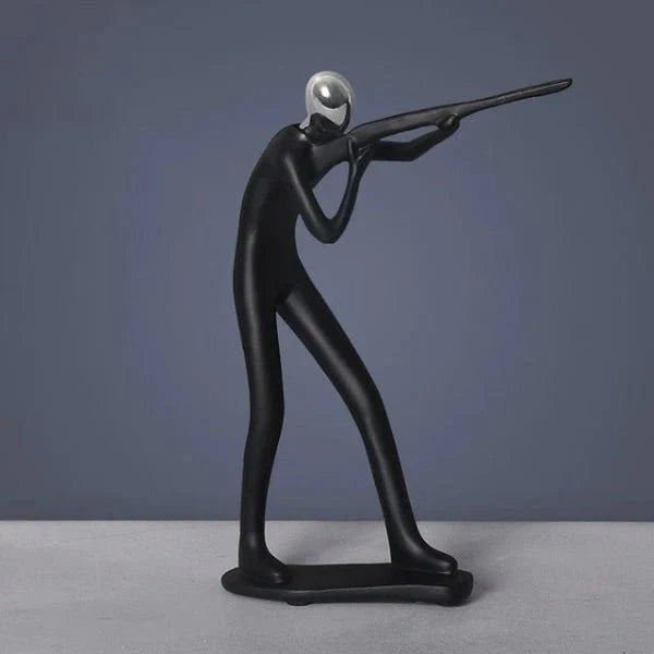 Modern Athletic Handcrafted Sports Sculpture - Tegulane Global