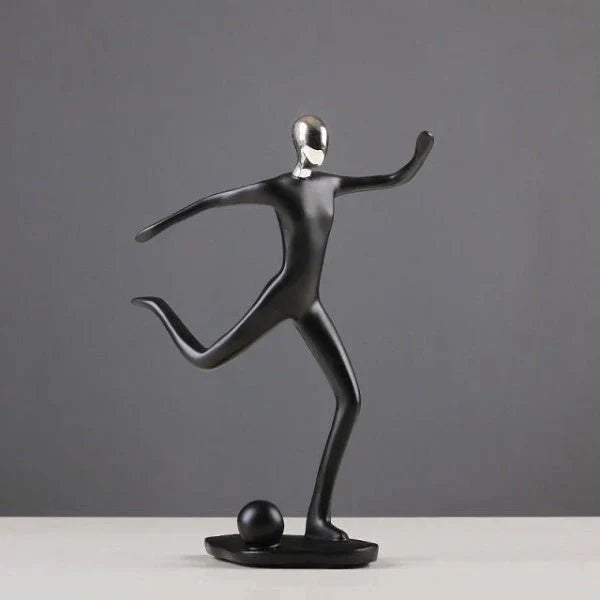 Modern Athletic Handcrafted Sports Sculpture - Tegulane Global