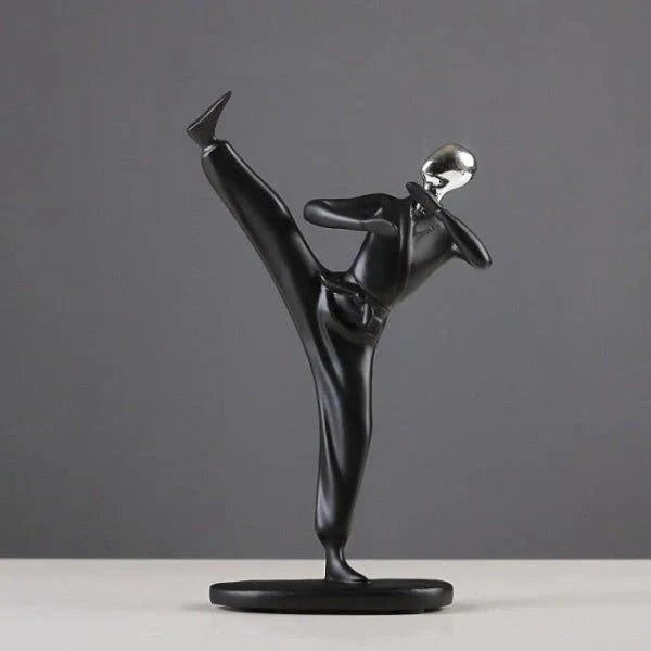 Modern Athletic Handcrafted Sports Sculpture - Tegulane Global