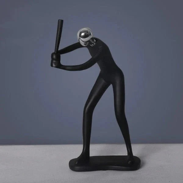 Modern Athletic Handcrafted Sports Sculpture - Tegulane Global