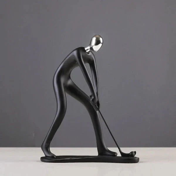 Modern Athletic Handcrafted Sports Sculpture - Tegulane Global