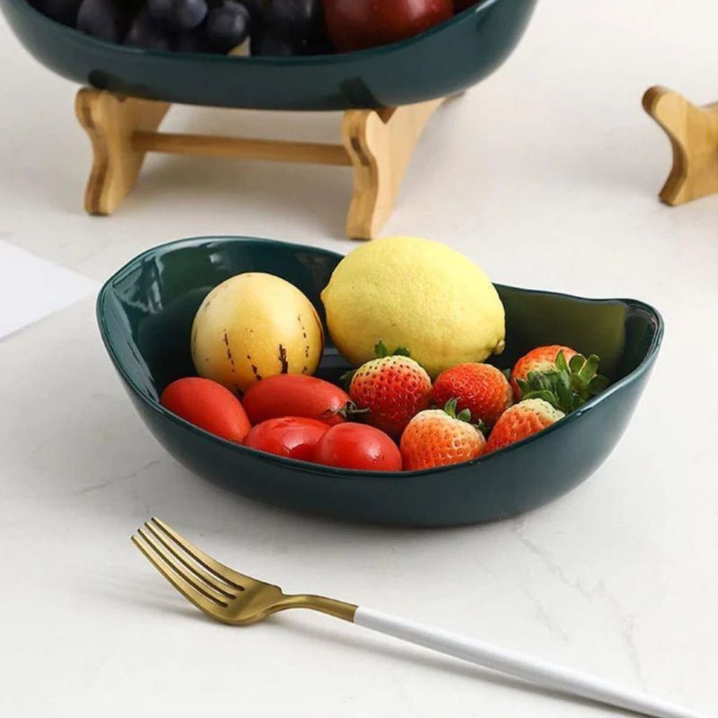 Modern Bamboo Fruit Basket - Tegulane Global