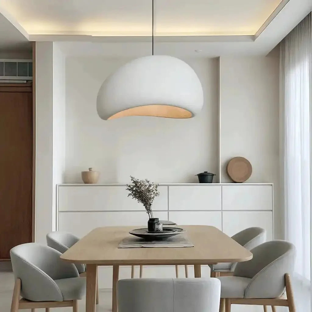 Modern Boho Wabi Sabi Resin Chandelier - Tegulane Global